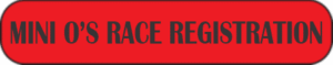 Red sign with black text reading 'RACE REGIS'.